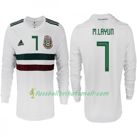 Fußballtrikots Mexiko M. LAYUN 7 WM 2018 Langarm Auswärts-trikot kaufen